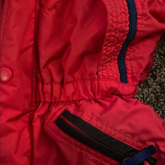 Columbia Boys Jacket - Red and Black - Picture 13 of 14